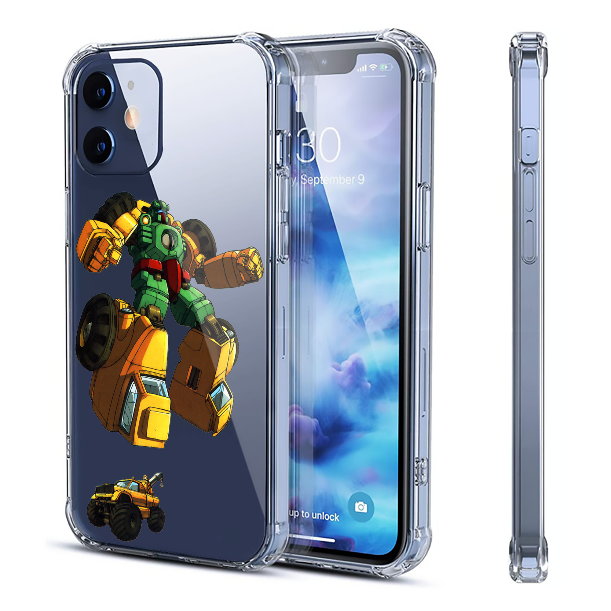 （画像用）  【iPhone 12シリーズ対応】透明スマホケース（クリアソフトケース）